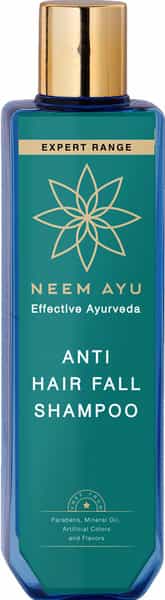 Neem Ayu Expert Anti Hair Fall Shampoo 200Ml| No Sulphate Parabens| Enrich With Milk Protein