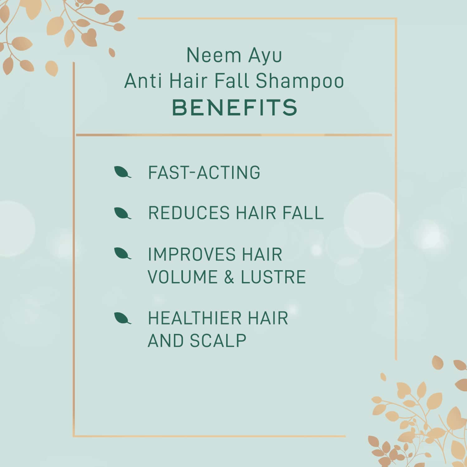 Buy NEEM AYU EXPERT ANTI HAIR FALL SHAMPOO 200ML NO SULPHATE, PARABENS