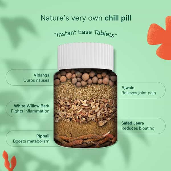 R3set 100% Natural Pain Relief Tablets | For Joint - Muscle - Knee - Neck & Nerve Pain | 60 Units