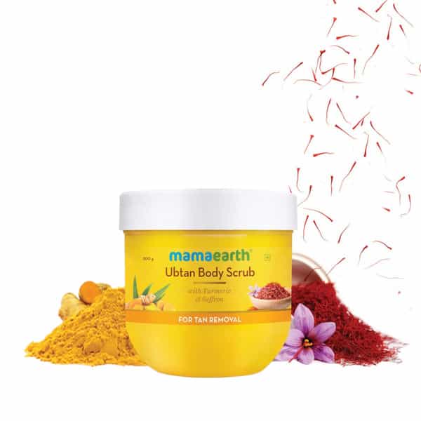 Mamaearth Ubtan Tan Removal Body Scrub 200 G