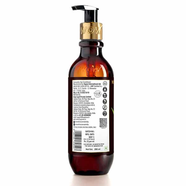 Wow Skin Science Aloe Vera Conditioner For Dry | Damaged And Frizzy Hair - 250Ml