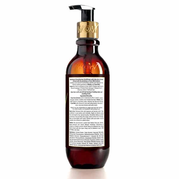 Wow Skin Science Aloe Vera Conditioner For Dry | Damaged And Frizzy Hair - 250Ml