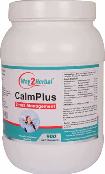Way2herbal Calmplus - 900 Capsules