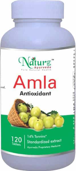 Naturz Ayurveda Amla 120 Tablets (Pack Of 2)