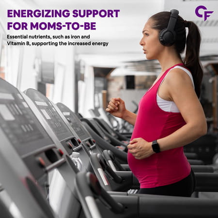 Carbamide Forte Veg Prenatal Multivitamin For Pregnancy With Dha-60 Tablets