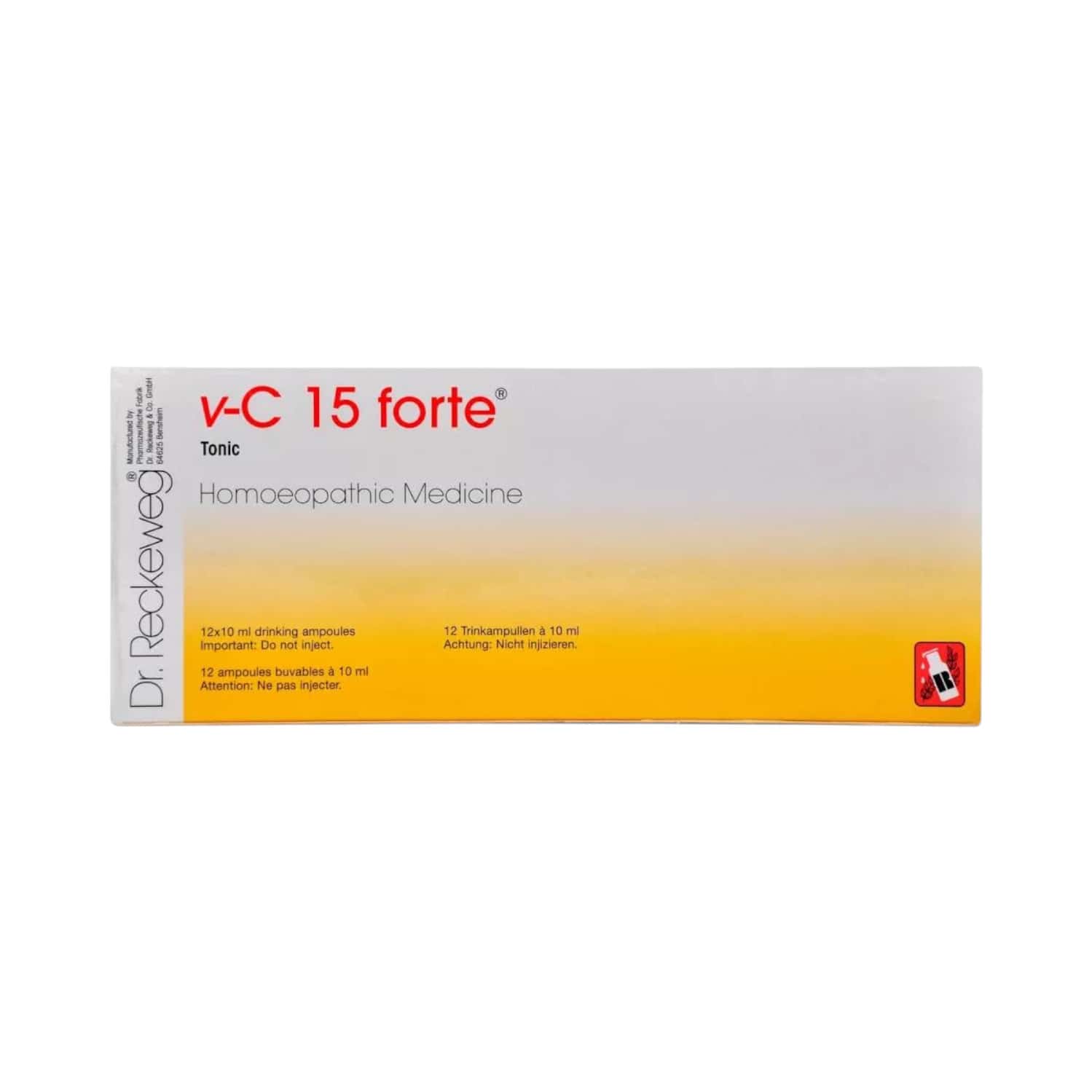Dr. Reckeweg R15 F (vita C Forte) (12x10ml) (1box)