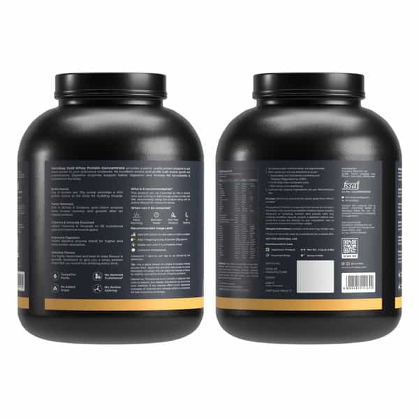 Nutrabay Gold 100% Whey Protein Concentrate Cafe Mocha - 2Kg