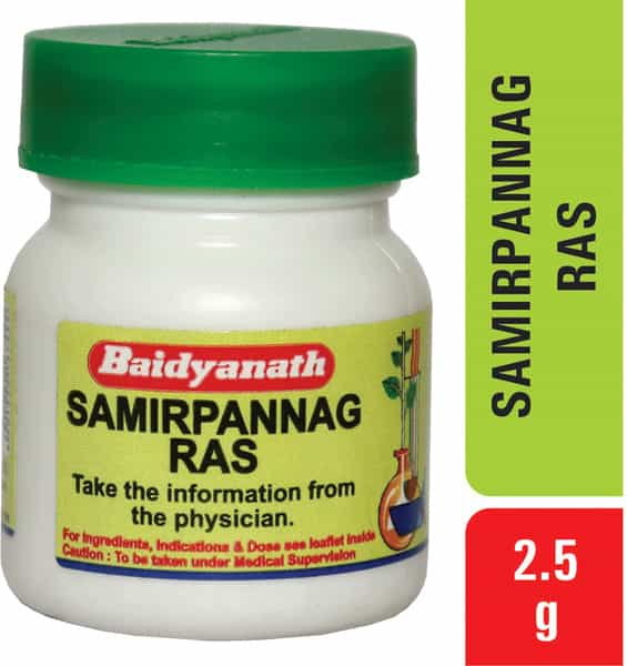 Baidyanath Asli Ayurved Samirpannag Ras 2.5 G (Pack Of 2)