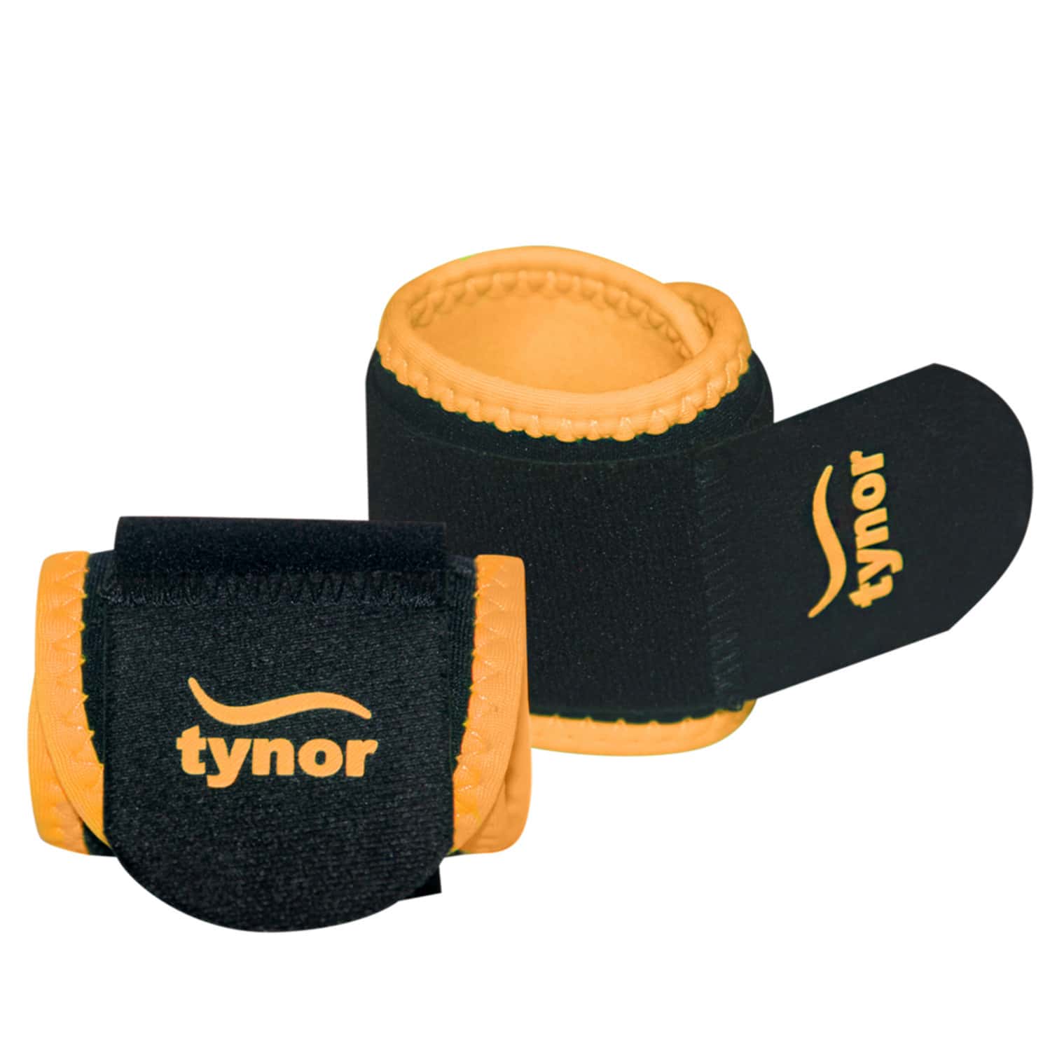Tynor Wrist Support (neo) Black & Orange Universal Pack Of 2