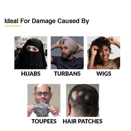 Fixderma Kairfoll Crown Guard Shampoo With Rosemary Oil For Hairs Under Hijab, Turbans & Wigs -200ml