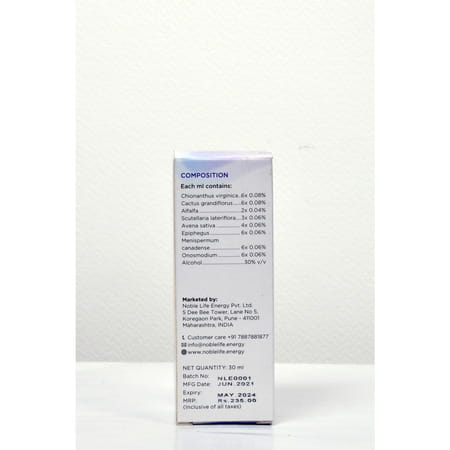 Noble Life Energy E61 Migranol - 30ml