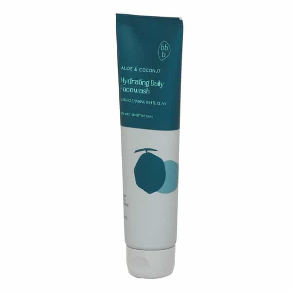 Bbb Better Body Bombay Aloe & Coconut Hydrating Daily Face Wash|Dry & Sensitive & Flaky Skin (300Ml)