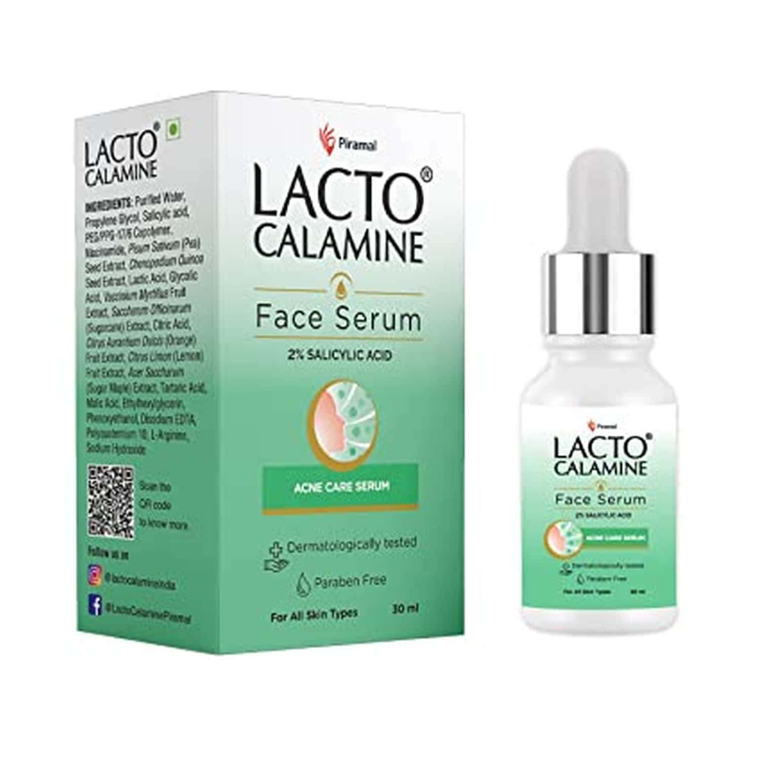 Lacto Calamine 2% Salicylic Acid Face Serum | 30ml