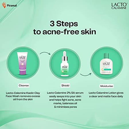 Lacto Calamine 2% Salicylic Acid Face Serum | 30ml