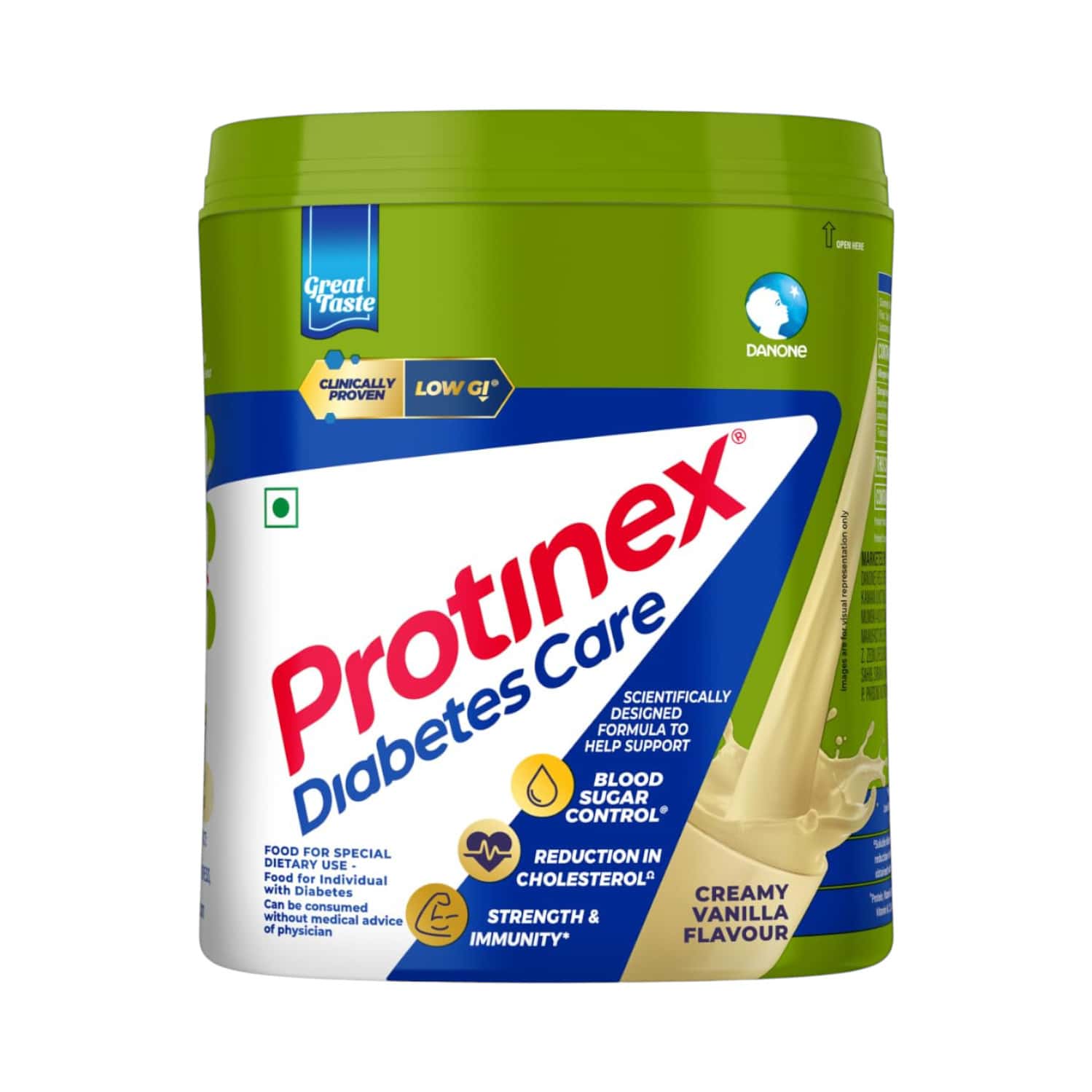 Protinex Diabetes Care Nutrition Drink Creamy Vanilla Flavour Jar 400 Gm