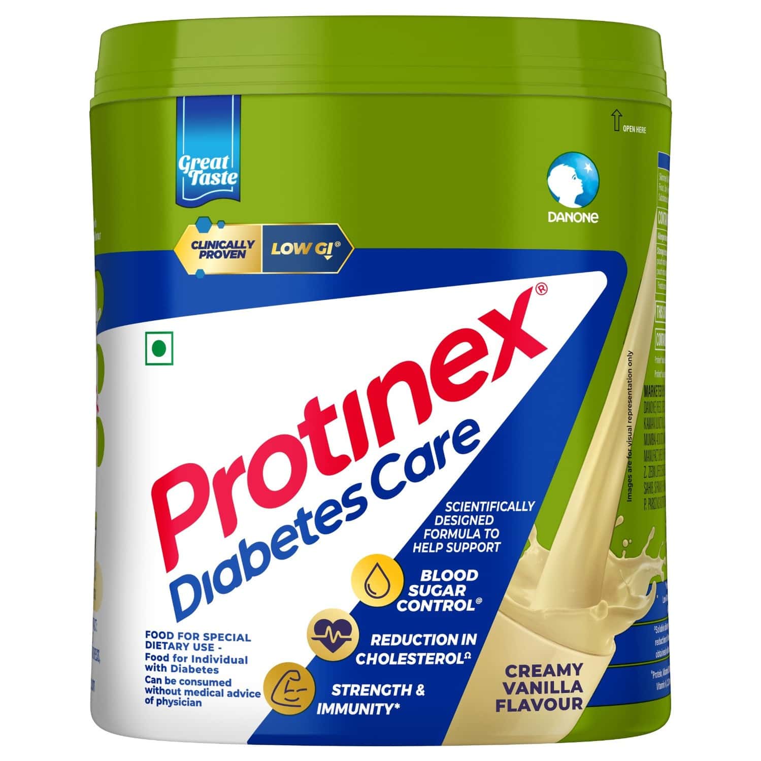 Protinex Diabetes Care Nutrition Drink Creamy Vanilla Flavour Jar 400 Gm