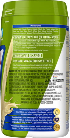 Protinex Diabetes Care Nutrition Drink Creamy Vanilla Flavour Jar 400 Gm