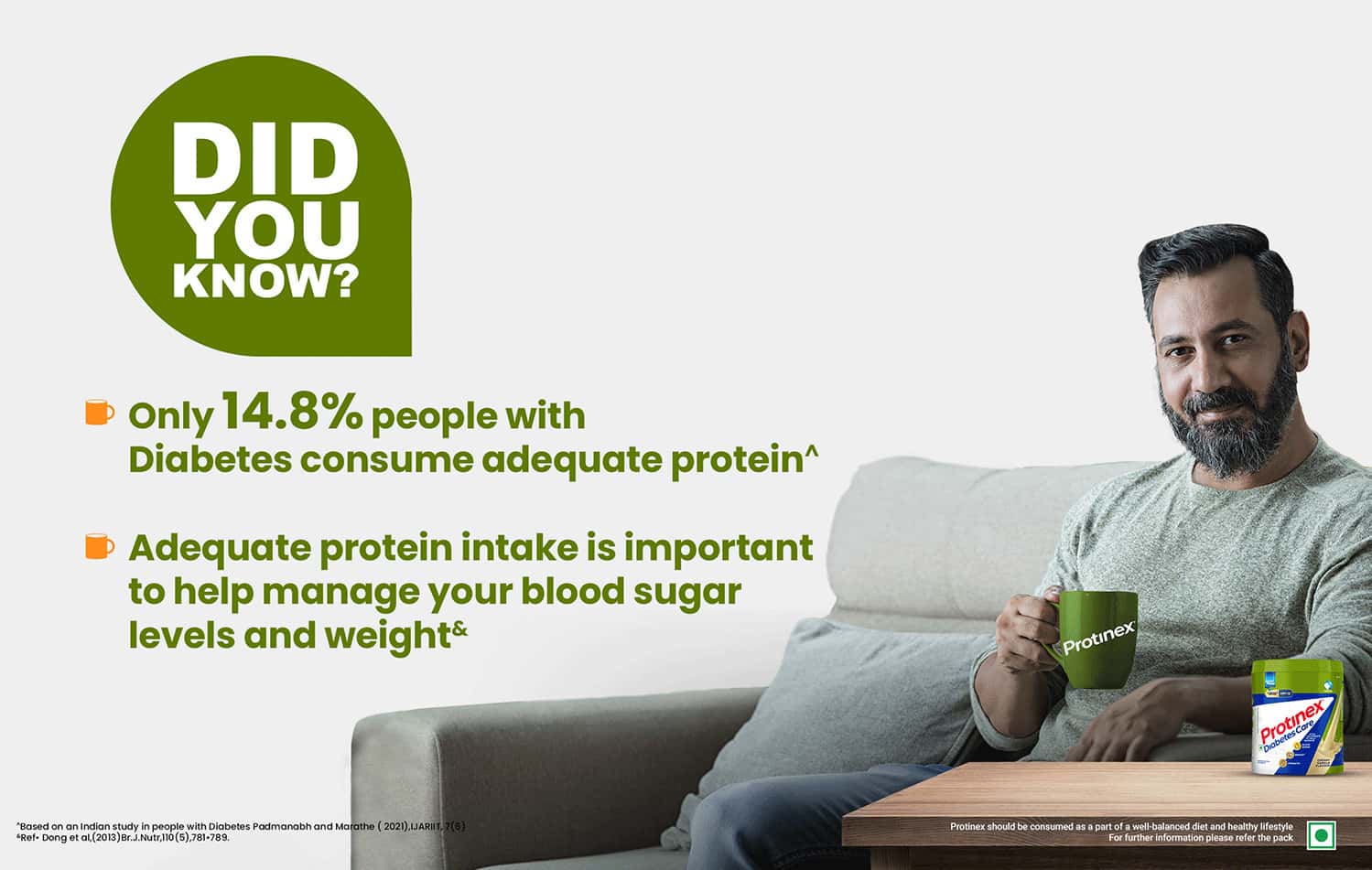 Buy PROTINEX DIABETES CARE VANILLA 400GM NUTRITION DRINK FOR INDIAN