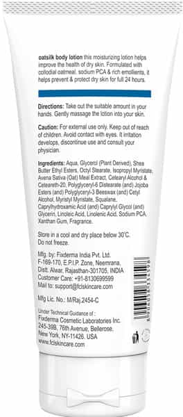 Fcl Oatsilk Soap Free Body Wash For Non Irritation Dryness, Discomfort, Flaking, Roughness, 200Ml