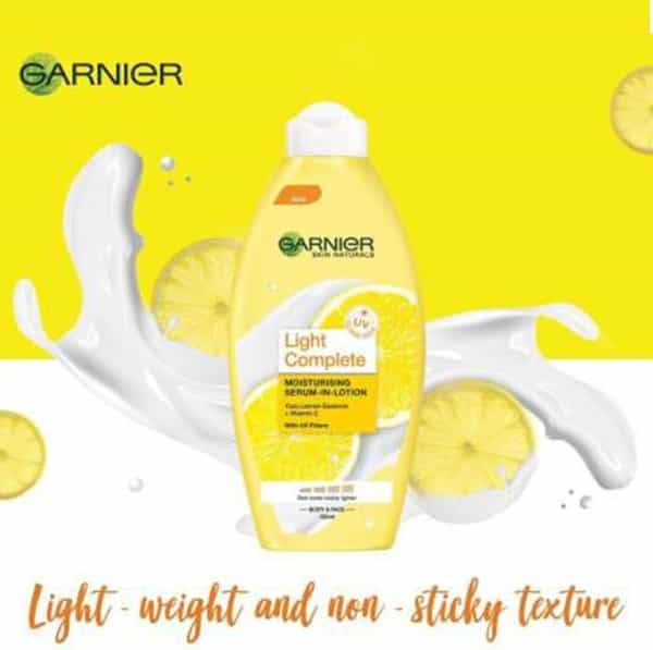 Garnier Light Complete Moisturising Serum-In-Lotion - 125 Ml