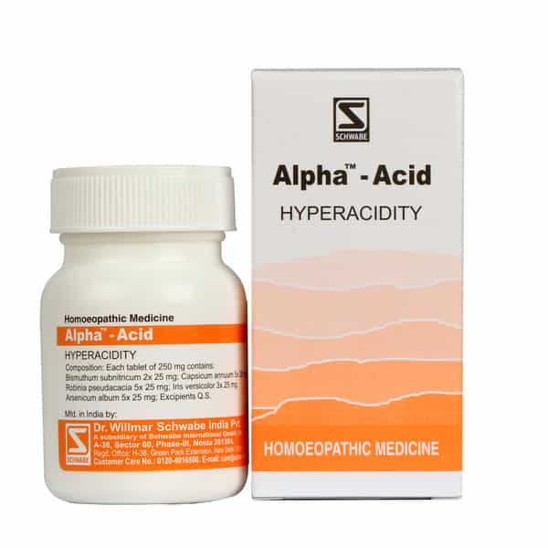 Dr. Willmar Schwabe India Alpha-Acid Acidity 20Gm