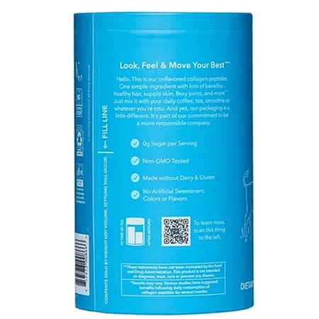 Vital Proteins Collagen Peptides Unflavored Dietary Supplement | 680G