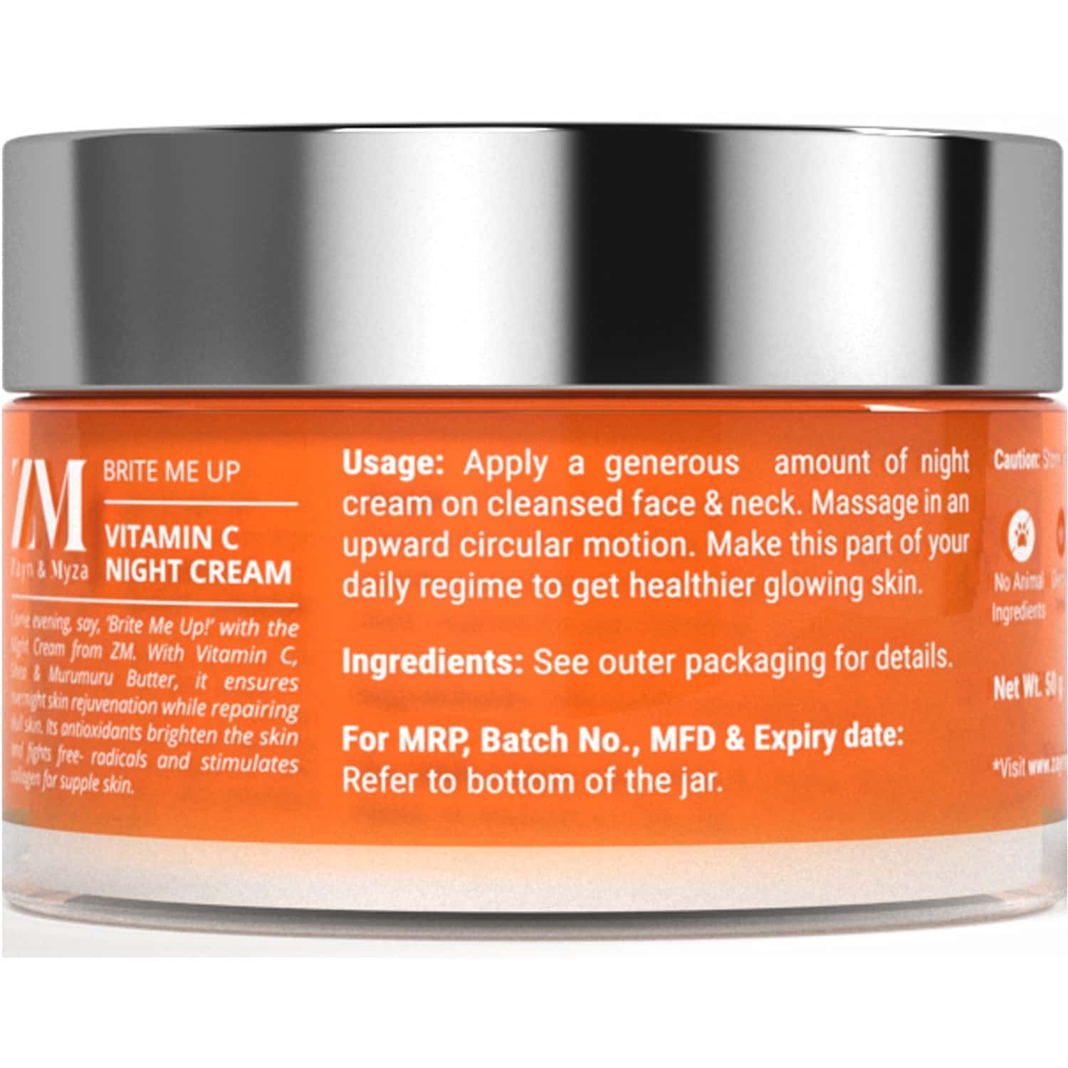Buy ZAYN & MYZA_VITAMIN C NIGHT CREAM Online & Get Upto 60 OFF at