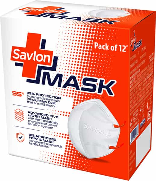 Savlon Mask - Pack Of 12