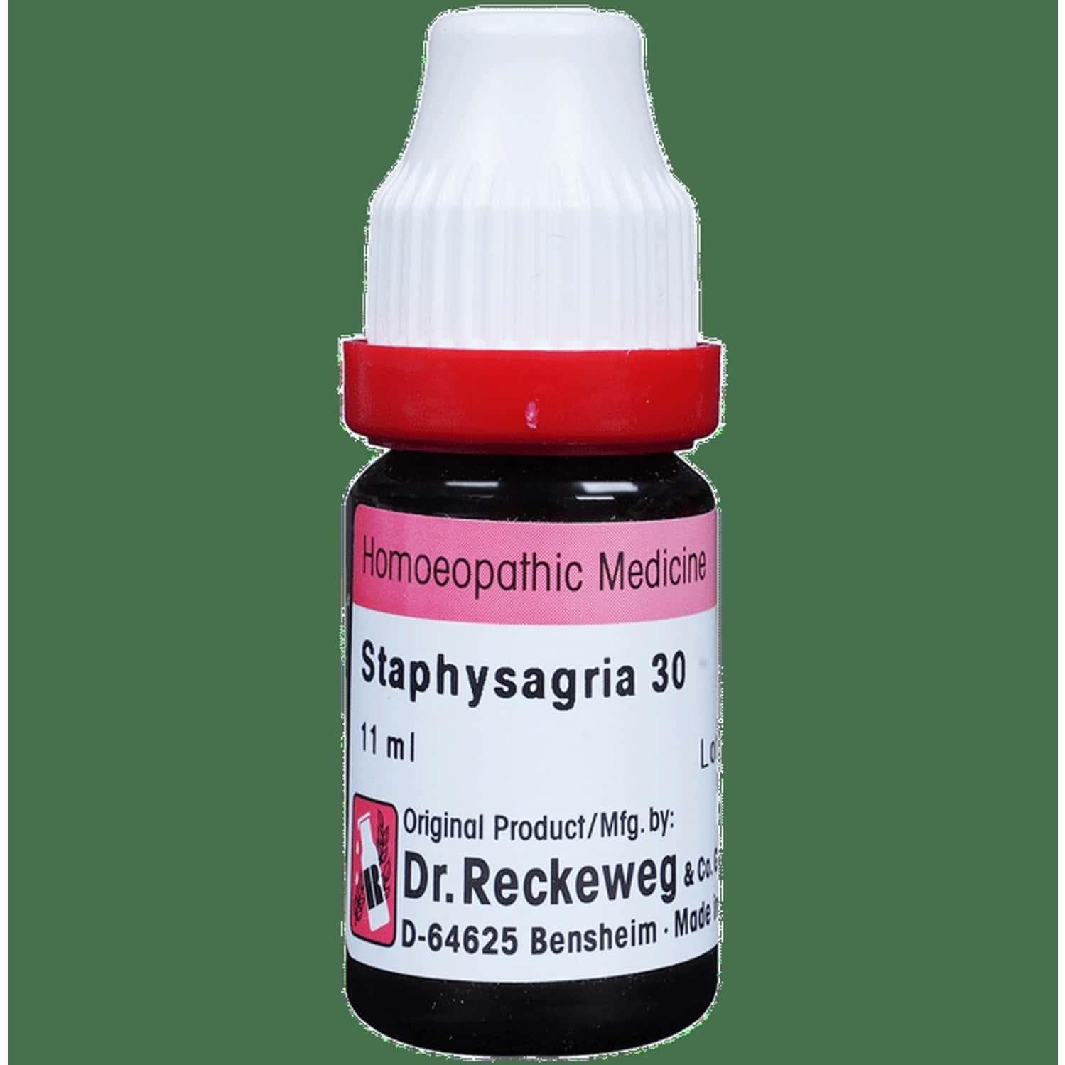 Dr. Reckeweg Staphysagria Dilution 30 Ch 11 Ml