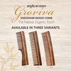 Groviva Sheesham Wood Comb 13 Fc | Hair Straightening | For Men (Pack Of 1)