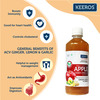 Keeros Apple Cider Vinegar For Diabetics & Weight Watchers | Ginger Lemon & Garlic-500Ml