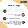 Keeros Apple Cider Vinegar For Diabetics & Weight Watchers | Ginger Lemon & Garlic-500Ml