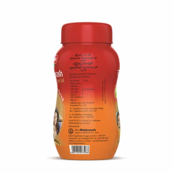 Baidyanath Asli Ayurved Chyawanprash Special - 250 Gm (Pack Of 2) Natural Immunity Booster