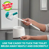 Scotch-Brite Premium Toilet Plastic Brush With Round Container