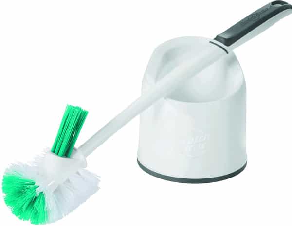 Scotch-Brite Premium Toilet Plastic Brush With Round Container