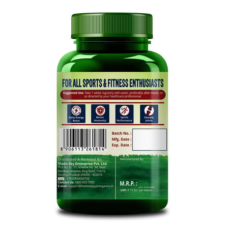 Vlado'S Himalayan Organics Multivitamin Sports With 60 + Supplement 60 Tablets