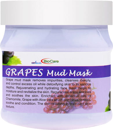 Gemblue Biocare Grapes And Mud Mask 500ml