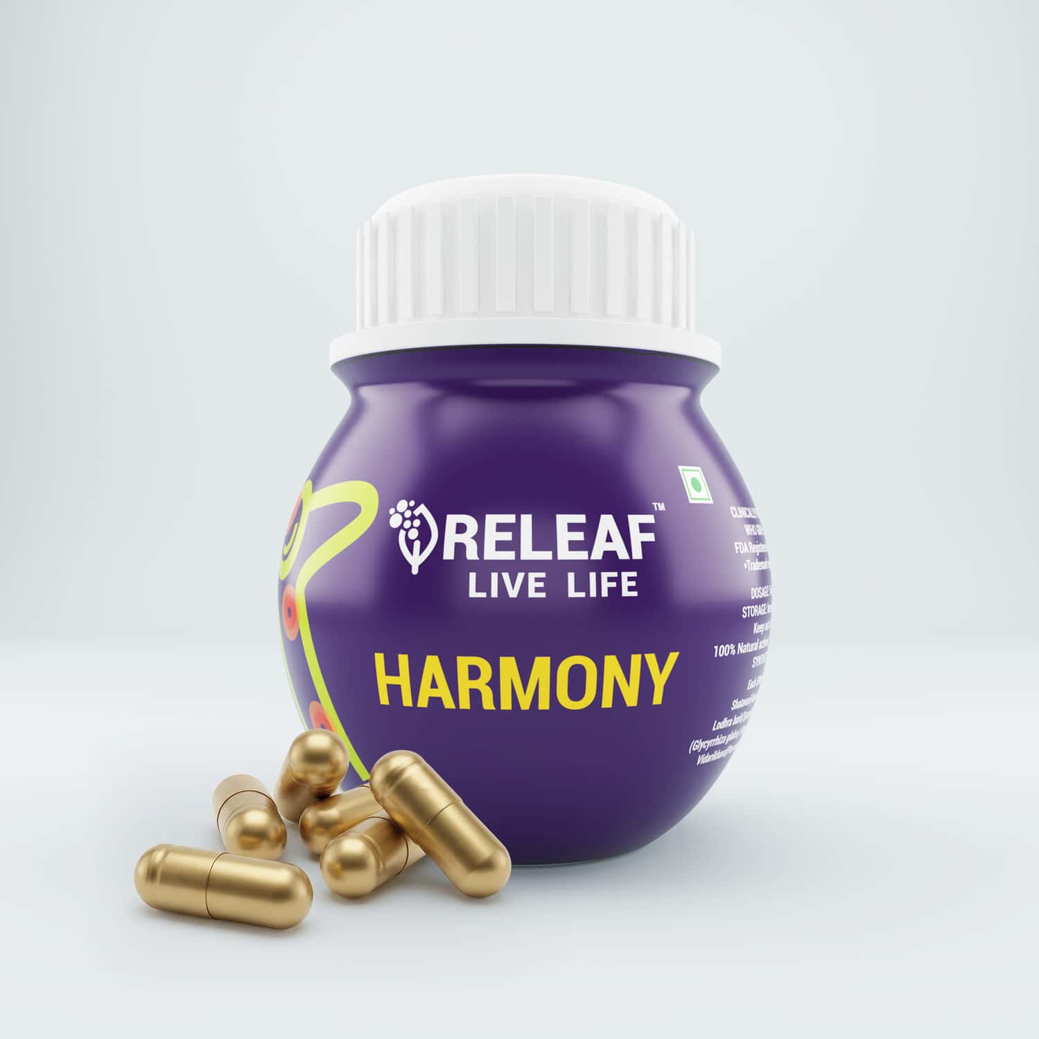 Releaf Harmony Women'S Hormonal Balance Supplement 60n