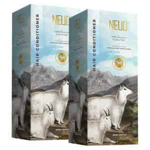 Neud Goat Milk Premium Hair Conditioner For Men & Women - 2 Packs (300ml Each)
