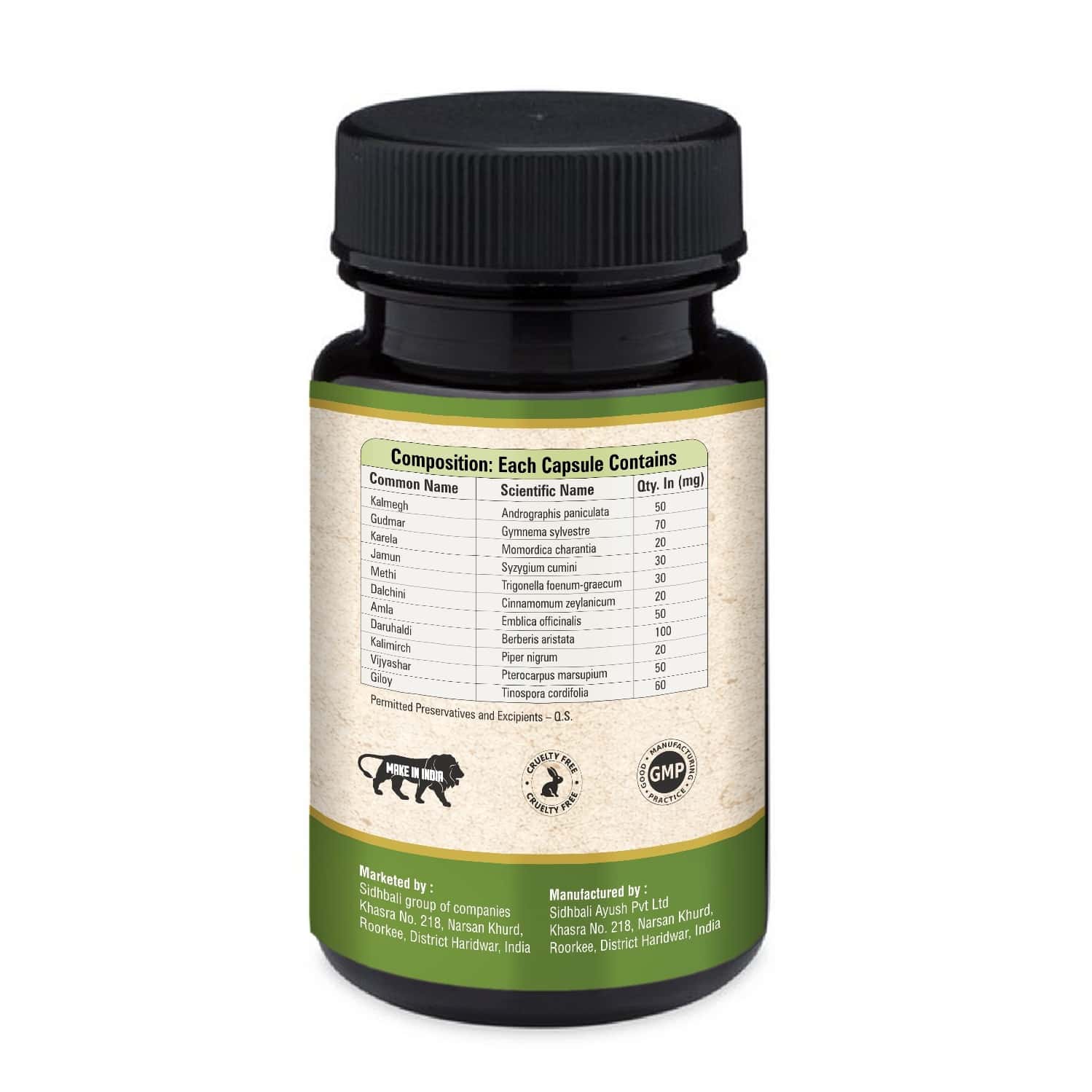 Has It Dab Capsules|Anti Diabetic Capsule|Controls You Blood Sugar Level | Pack Of 60 Tablets