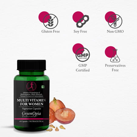 Greenopia Multivitamins For Women 60 Vegetarian Capsules