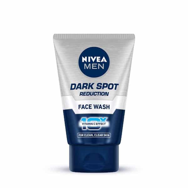 Nivea Men Face Wash | Dark Spot Reduction | For Clean & Clear Skin With 10X Vitamin C Effect | 100 G