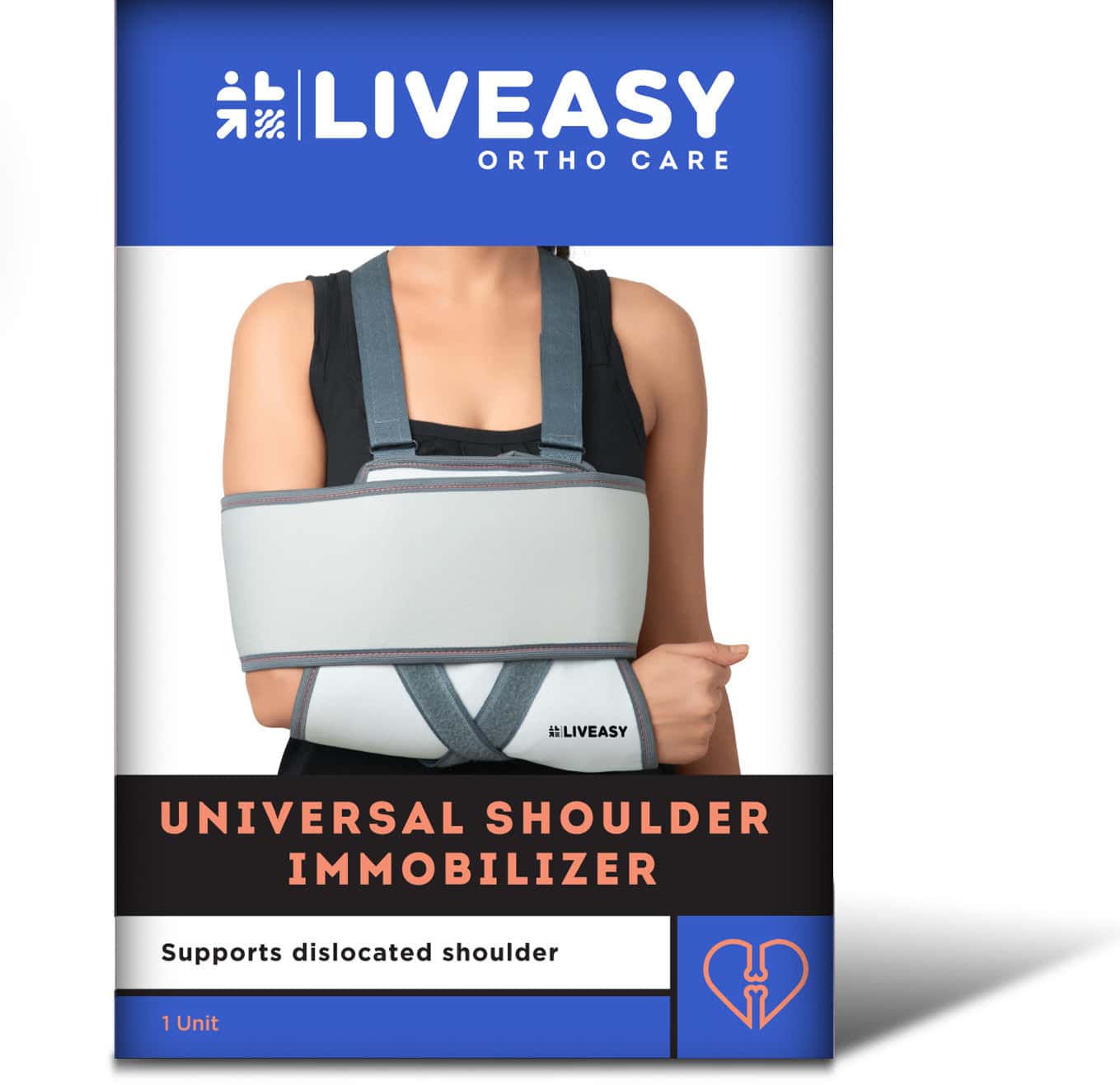 Liveasy Ortho Care Universal Shoulder Immobilizer Xl