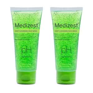 Medizest Deep Cleansing Face Wash 100 Ml | Neem & Aloe Vera | Paraben Free (pack Of 2)