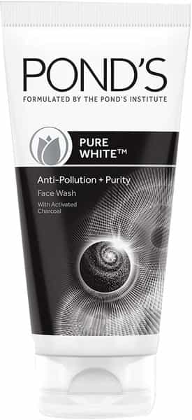 Pond's Pure White Anti Pollution Activated Charcoal Face Wash-150 G