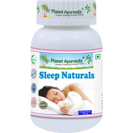 Planet Ayurveda Sleep Naturals - 60 Capsules