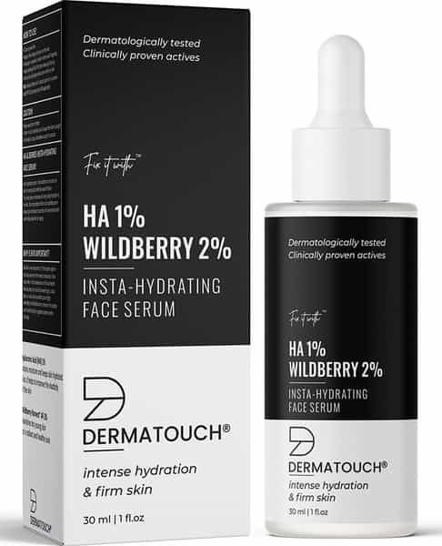 Dermatouch 1% Ha & 3% Wildberry Insta-Hydrating Face Serum - 30Ml