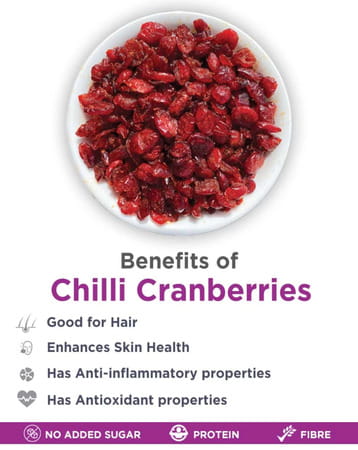 True Elements Chilli Cranberries 30 Gms