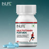 Inlife Multivitamin Tablets For Men | 60 Tablets | Enriched With Zinc | Vitamins & Multiminerals