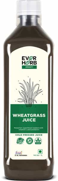 Everherb (By Pharmeasy) Wheat Grass Juice -1 Lit